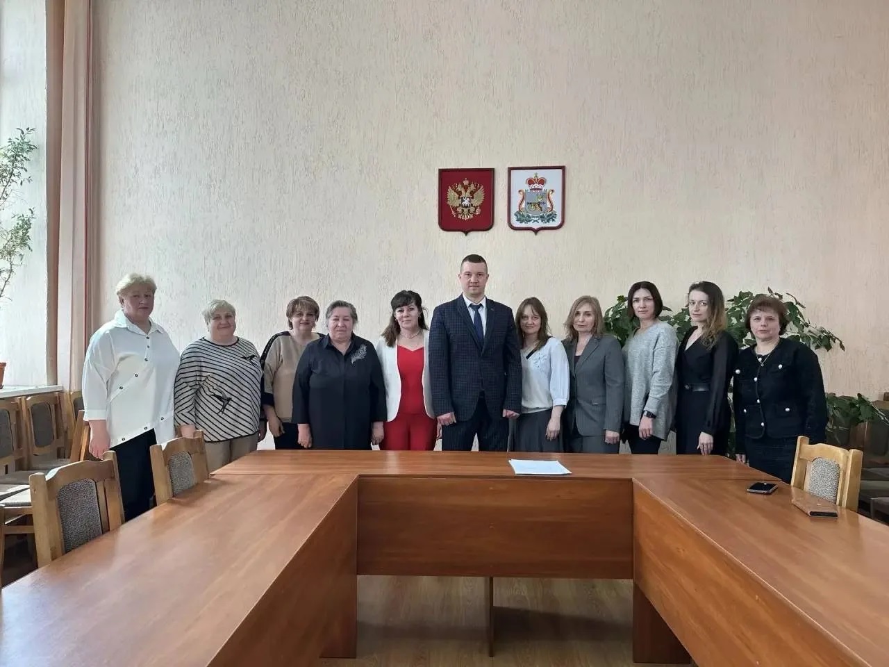 Визит членов Общественной палаты в Краснинский округ