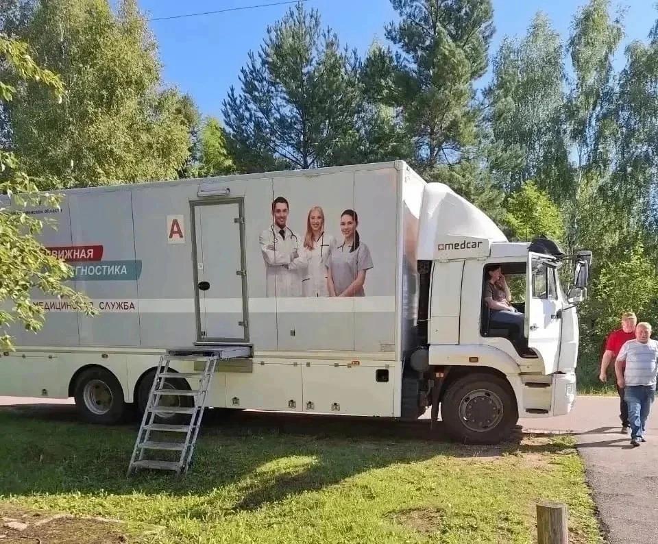 Более 81 тысячи жителей отдалённых населённых пунктов прошли обследования в мобильных медкомплексах