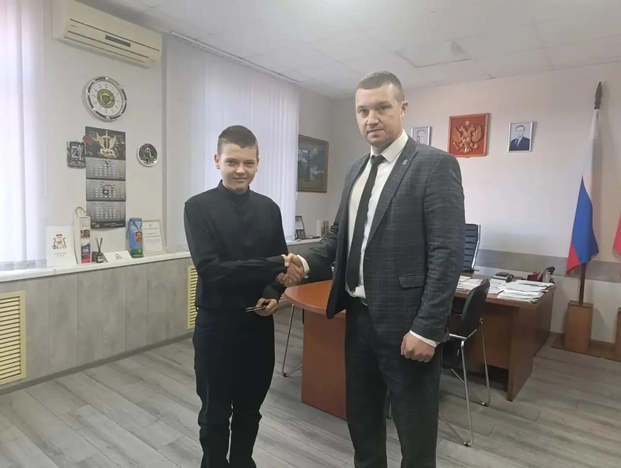 Сыновьям - награды отцов